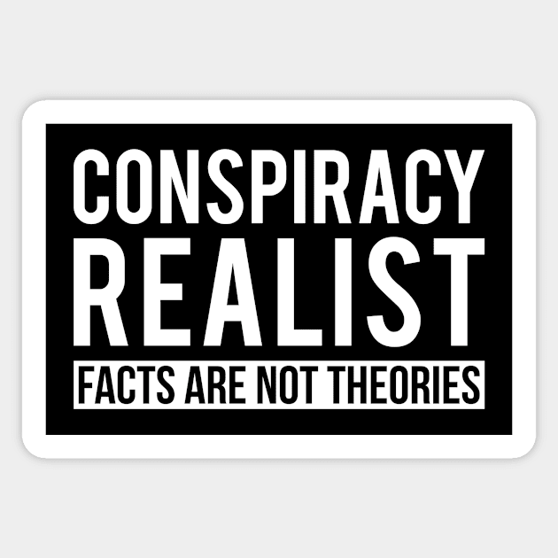 Conspiracy Realist Sticker by Eyes4